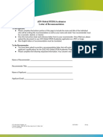 Recommendation Letter Template - AFS Global STEM Academies