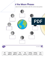 Differentiated Label The Moon Phases Activity Us S 201 - Ver - 1