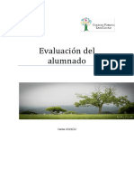 Documento de Evaluación Educación Primaria