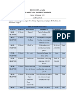 Rundown Acara Pelantikan New