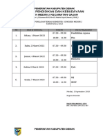 Jadwal PTS 2022