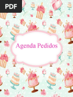 Agenda Pedidos Pastelera