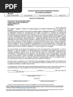 Formato de Carta Autorización