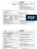 MSDS BONZYME Jabon Enzimatico