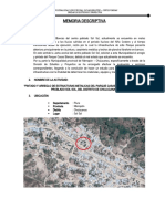 Mem. Descriptiva Plazuela Sol Sol