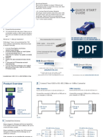 RS 485 To USB Converter Quick Start Guide