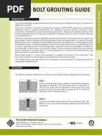 Anchor Bolt Grouting Guide