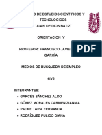 Metodos de Busqueda de Empleo