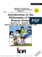 Introduction To The Philosophy of The Human Person: Quarter 2 - Module 5