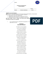 Prueba de Diagnostico 8°