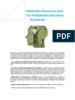 M2 L1 - Habilidades Necesarias para Aprovechar Las Posibilidades Educativas de Internet