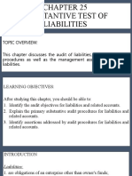 Substantive Test of Liabilities