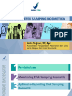 Materi Koordinator - Pelaporan Efek Samping Kosmetik