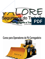 Treinamento de Pá Carregadeira