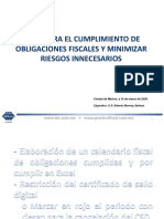 49 462 Excel para El Cumplimiento de Obligaciones Fiscales y Minimizar Riesgos Innecesarios