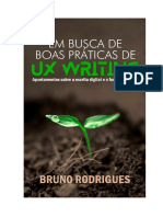 Em Busca de Boas Praticas de UX Writing - v2021