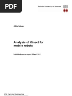 Analysis of Kinect For Mobile Robots (Unofficial Kinect Data Sheet On Page 27)