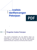 3 MSDM - Analisis Pekerjaan