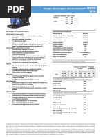 Groupe Électrogène Diesel Industriel - 50 HZ: Caractéristiques Générales KOHLER SDMO, Haute Qualité