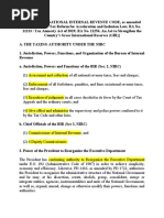 PLM Tax Law 1 SY 2019-2020 Part 2 BIR Organization and Income Taxation Complete Lecture