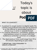 Introduction To Podcasting PDF