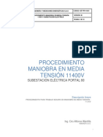 Manual de Procedimiento Seguimiento DT Estacion de Transmilenio Calle 80