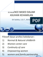 Evidence Based Dalam Asuhan Kehamilan