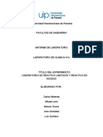 Informe 04 - Quimica