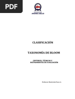 Taxonomía de Bloom