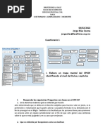 Jorge Elías Cosme CUESTIONARIO I