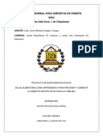 Jennifer Alexandra García Mateo Proyecto Investigacion Accion