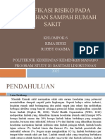 Identifikasi Risiko Pada Pengolahan Sampah Rumah Sakit - KMPK 6