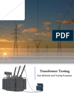 Project Report On Transformer Testing