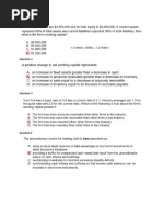 Working Capital Management Exercise 1