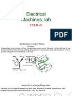 Electrical Machines Lab March 16 Update