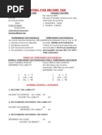 Accounting For Income Tax