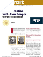 A Conversation With Alan Cooper: The Origin of Interaction Design