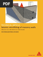 Seismic Retrofitting Masonry