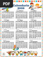 Calendario Primer Ciclo