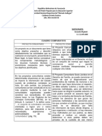 Evaluación - 3 Cuadro Comparativo Proyecto Comunitario