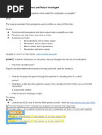 Unit 7 Lesson 2 Parameters and Return Investigate
