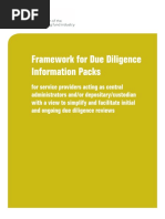 Framework For Due Diligence Informations Pack Final