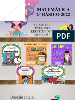 Clase Patrones Numericos (Semana 07 Al 11 de Marzo)