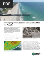 Identifying Beach Erosion With Drone2Map For Arcgis: This High-Resolution Orthomosaic Reveals Exacting Details