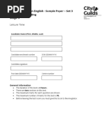 3850 English Stage 3 Question Paper Reading and Writing Set 3 v1