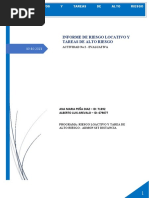 ACTIVIDAD No 6 EVALUATIVA - RIESGOS Locativos