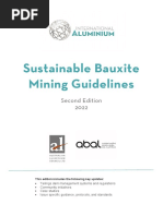 Sustainable Bauxite Mining Guidelines 2022