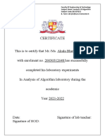 Certificate Format