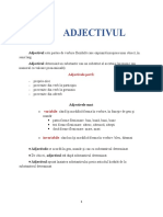 Adjectivul Grade de Comparatie