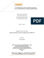 Coordinar Talento Humano - Proponer - Proyectos Entregable